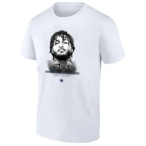MARSHAWN KNEELAND TRIBUTE SHIRT – 2001–2025 Memorial Dallas Cowboys Tee W