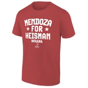 MENDOZA FOR HEISMAN SHIRT – Fernando Mendoza Indiana Hoosiers Football Tee