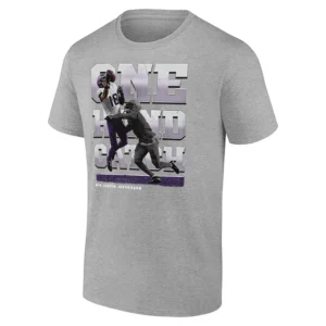 MINNESOTA ONE HAND CATCH SHIRT – Justin Jefferson Minnesota Vikings Tee G