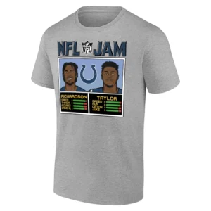 NFL JAM COLTS SHIRT – Richardson and Taylor Indianapolis Colts Retro Tee