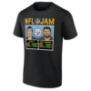 NFL JAM STEELERS SHIRT – Watt & Heyward retro duo Pittsburgh Steelers arcade defense te
