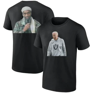 PETE BIDEN & GENO SMITH LADEN SHIRT Pete Carroll & Geno Smith Dual Tee Extreme Political Sports Satire