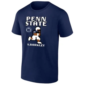 S. BARKLEY 8 BIT SHIRT – Saquon Barkley Retro Baller Penn State Nittany Lions Football Tee