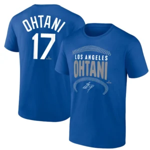 Shohei Ohtani Los Angeles Name & Number Shirt Dodgers