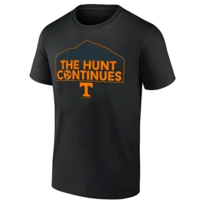 THE HUNT CONTINUES SHIRT – Mountain Logo Tennessee Volunteers Baseball