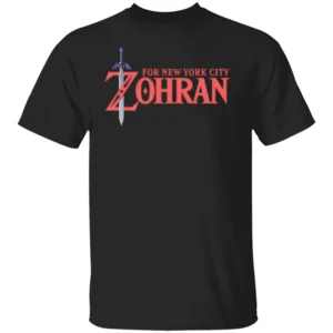 THE LEGEND OF NEW YORK CITY MAYOR SHIRT – Legend of Zelda x Zohran Mamdani Crossover B