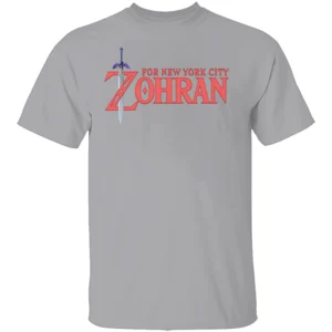 THE LEGEND OF NEW YORK CITY MAYOR SHIRT – Legend of Zelda x Zohran Mamdani Crossover G