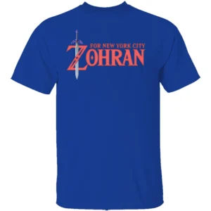 THE LEGEND OF NEW YORK CITY MAYOR SHIRT – Legend of Zelda x Zohran Mamdani Crossover RB