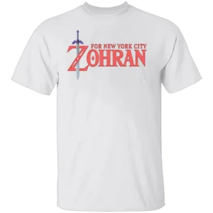 THE LEGEND OF NEW YORK CITY MAYOR SHIRT – Legend of Zelda x Zohran Mamdani CrossoverW