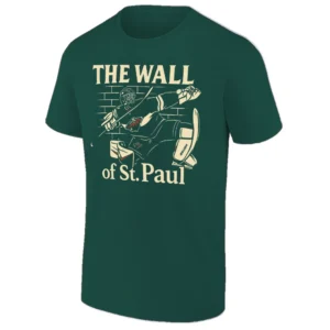 THE WALL OF ST. PAUL SHIRT – Jesper Wallstedt Minnesota Wild Tee