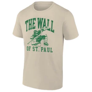 THE WALL SHIRT – The Wall of St. Paul Jesper Wallstedt Minnesota Wild Tee S