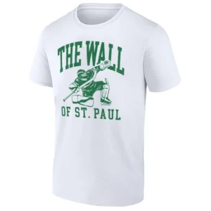 THE WALL SHIRT – The Wall of St. Paul Jesper Wallstedt Minnesota Wild Tee W