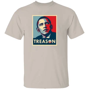 TREASON SHIRT Anti Obama, Trump Support S