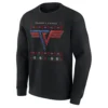 TRUMP VANCE UGLY SWEATER – Patriot Christmas Sweatshirt with TV Logo Inspired by Van Halen Style