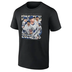 VINTAGE 2025 LA CHAMPS PLAYERS SHIRT – 2025 World Series Champions – Los Angeles Dodgers B