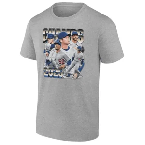 VINTAGE 2025 LA CHAMPS PLAYERS SHIRT – 2025 World Series Champions – Los Angeles Dodgers G