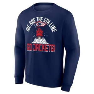 WE ARE THE 5TH LINE SHIRT – GO JACKETS SWEATER Columbus Blue Jackets