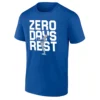 ZERO DAYS REST SHIRT – Yoshinobu Yamamoto 2025 World Series MVP Los Angeles Dodgers Tee