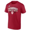 2025 BIG TEN CHAMPIONS ENDZONE SPEED SHIRT – Indiana Hoosiers Victory Tee R