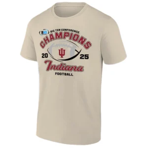 2025 BIG TEN FOOTBALL CHAMPIONS SHIRT – Indiana Hoosiers Conference Champions S