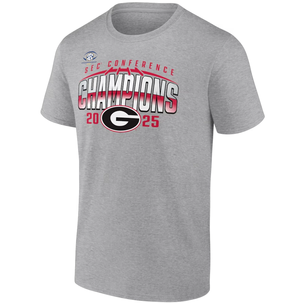 2025 SEC CHAMPIONS ENDZONE SPEED SHIRT – Georgia Bulldogs Victory Tee G 2025 SEC CHAMPIONS ENDZONE SPEED SHIRT – Georgia Bulldogs Victory Tee G