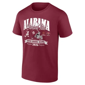 2026 Rose Bowl Shirt College Football Playoff Alabama Crimson Tide