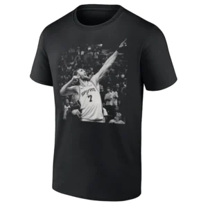BLOCK BY LUKE KORNET SHIRT – Spurs “On Wednesdays We Wear Luke” No.7 David Duke Jr. Tribute Tee