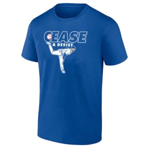 CEASE & DESIST SHIRT – Dylan Cease Toronto Blue Jays Pitching Tee