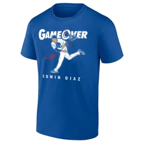 GAME OVER SHIRT – Edwin Díaz Los Angeles Dodgers Closer Tee