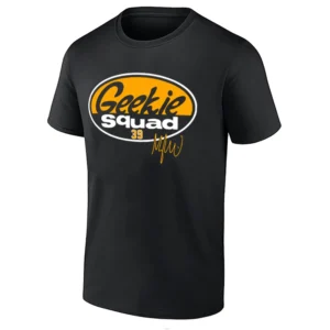 GEEKIE SQUAD SHIRT – Morgan Geekie Boston Bruins Breakout Star Tee