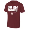 GIG ’EM AGGIES SHIRT – 2025–26 College Football Playoff Texas A&M Aggies Tee
