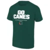GO CANES SHIRT – 2025–26 College Football Playoff Miami Hurricanes Football Tee