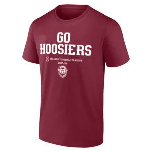 GO HOOSIERS SHIRT – 2025–26 College Football Playoff Indiana Hoosiers Football Tee