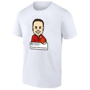 GREG GARD “SILENT ASSASSIN” SHIRT – Wisconsin Badgers x Jon Rothstein Tweet Tee W