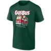 GUS BUS SHIRT Hop On The Gus Bus Filip Gustavsson Minnesota Wild