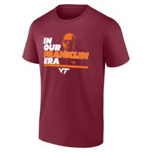 IN OUR FRANKLIN ERA SHIRT Funny “In My Showgirl Era” Parody – James Franklin Virginia Tech Hokies Football Tee