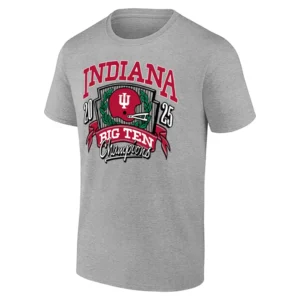 INDIANA 2025 BIG TEN CHAMPIONS SHIRT – Indiana Hoosiers Conference Champions Tee