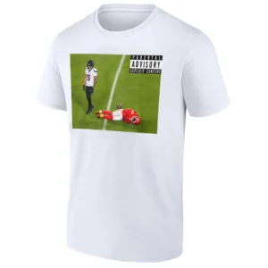 JALEN PITRE HUGE HIT SHIRT Jalen Pitre delivers a MONSTER hit to Rashee Rice to stop the first down W