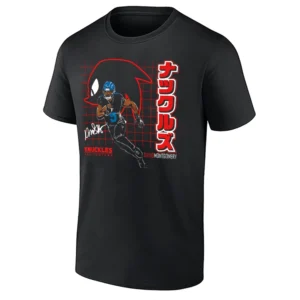 KNUCKLES THE ECHIDNA SHIRT – David Montgomery Detroit Lions Anime Speed Burst Tee