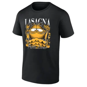 LASAGNA PASTA LOVER SHIRT – Funny Garfield Food Humor Tee