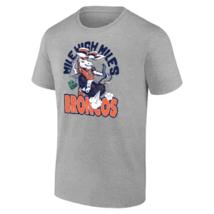 MILE HIGH MILES SHIRT – Denver Broncos Mascot Altitude Pride Tee