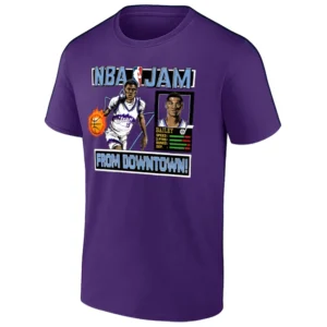 NBA JAM JAZZ SHIRT – FROM DOWNTOWN Ace Bailey Utah Jazz Tee