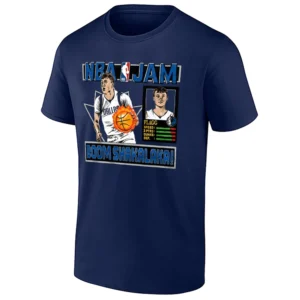 NBA JAM MAVERICKS SHIRT – BOOM SHAKALAKA Cooper Flagg Dallas Mavericks Tee