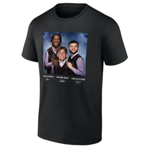 NEW YORK STEP BROTHERS SHIRT – Jaxson Dart, Cam Skattebo, Malik Nabers New York Giants Tee