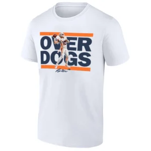 OVER DOGS SHIRT – Bo Nix Denver Broncos 2025 AFC West Division Champions w