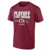 PLAYOFF FIRST ROUND WINNER SHIRT – Alabama Crimson Tide Football CFP 2025 Tee