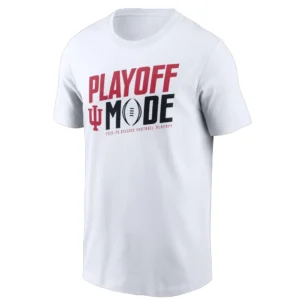PLAYOFF MODE SHIRT – 2025–26 College Football Playoff Indiana Hoosiers Tee