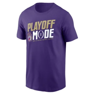 PLAYOFF MODE SHIRT – 2025–26 College Football Playoff James Madison Dukes Tee