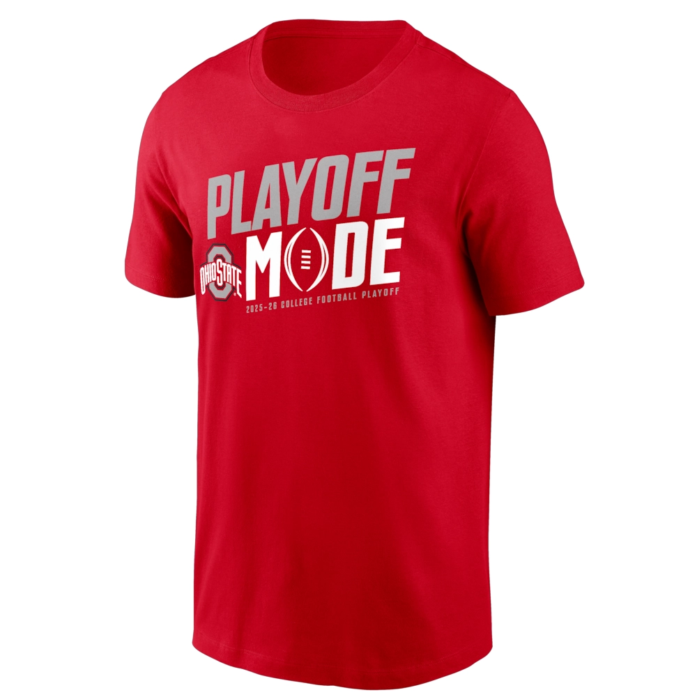 PLAYOFF MODE SHIRT – 2025–26 College Football Playoff Ohio State Buckeyes Tee PLAYOFF MODE SHIRT – 2025–26 College Football Playoff Ohio State Buckeyes Tee