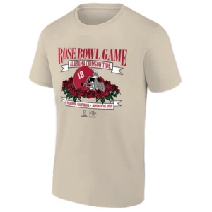 ROSE BOWL GAME SHIRT – Alabama Crimson Tide 2025 College Football Playoff Tee S